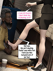 Fuckin' sexy white foot -..