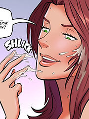 Jesus, mom, you have cum in..