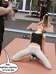 Stretching out like this..