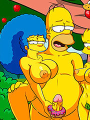 The Simptoons Forbidden picnic