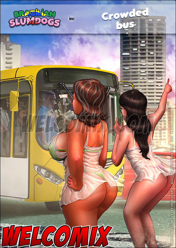 Brazilian Slumdogs: Crowded bus