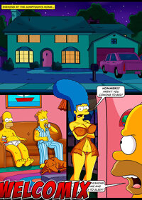 The Simptoons Football and beer part 1 pic 1