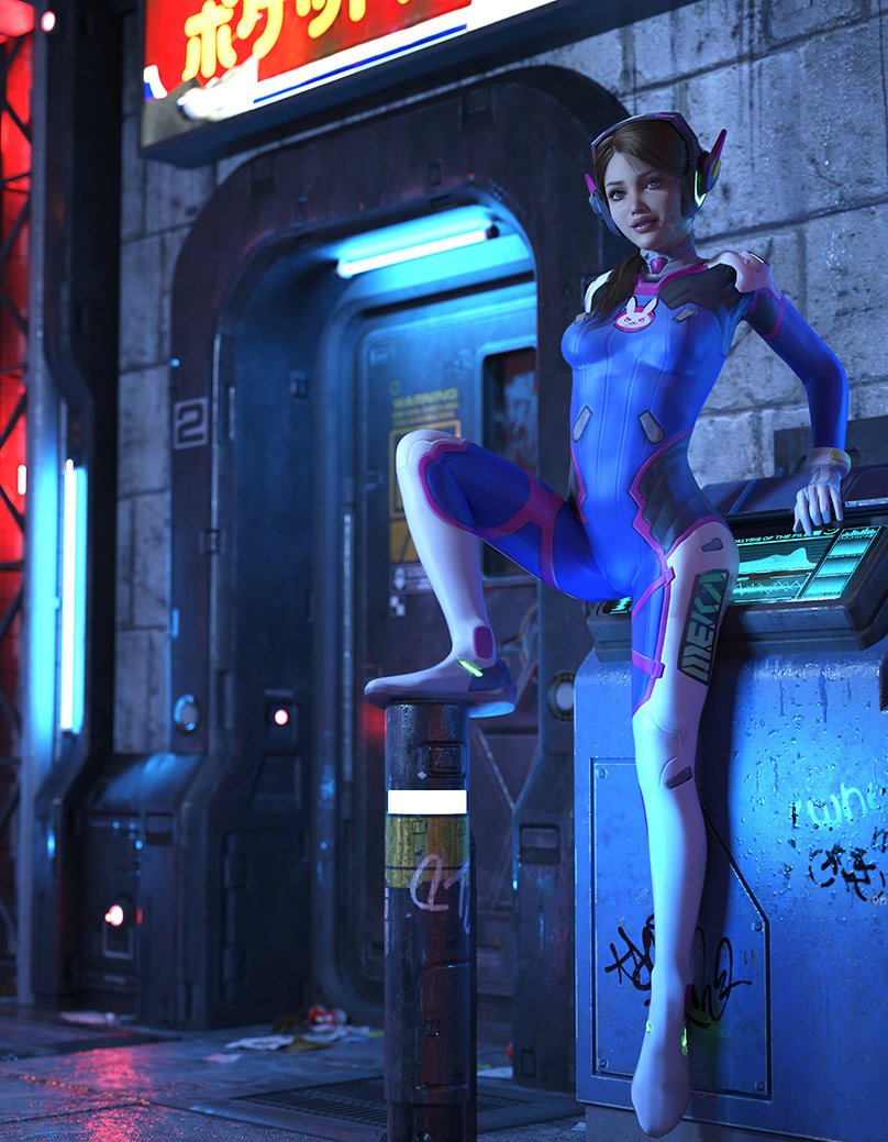 Evie D.Va Overwatch